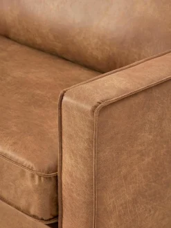 Bank Hunter (3-zits) van gerecycled leer