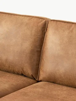 Bank Hunter (3-zits) van gerecycled leer