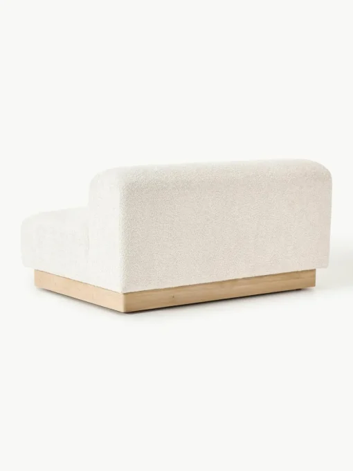 Bank Natalie (2-zits) van teddy-bouclé