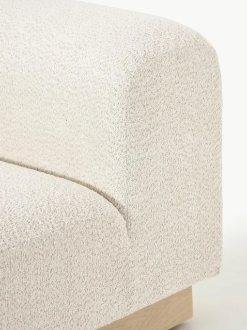 Bank Natalie (2-zits) van teddy-bouclé