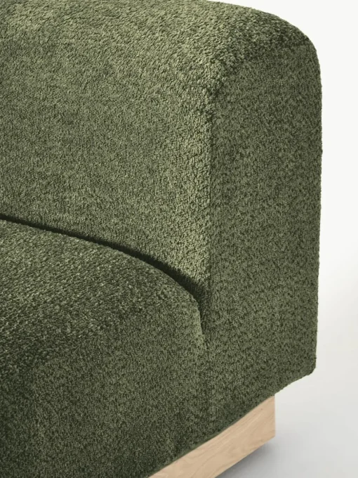 Bank Natalie (2-zits) van teddy-bouclé