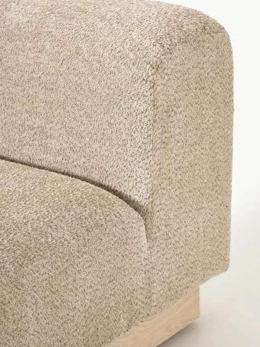 Bank Natalie (2-zits) van teddy-bouclé