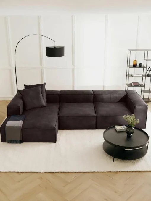 Bankkussen Lennon van gerecycled leer