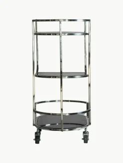 Bar cart Beauchamp van edelstaal
