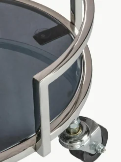 Bar cart Beauchamp van edelstaal