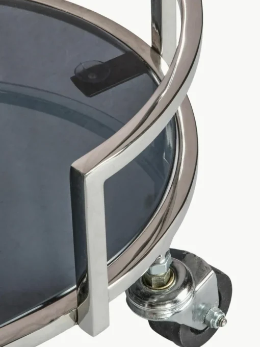 Bar cart Beauchamp van edelstaal