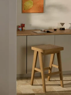 Barkruk Sissi met Weens vlechtwerk