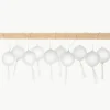 Batterij-aangedreven LED lichtslinger Jolly Tassel, 185 cm