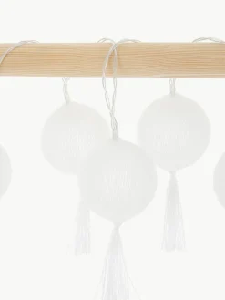 Batterij-aangedreven LED lichtslinger Jolly Tassel, 185 cm