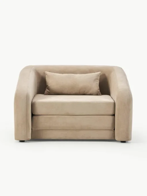 Beige slaapfauteuil Eliot
