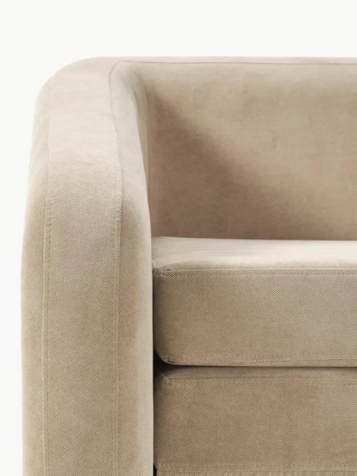 Beige slaapfauteuil Eliot