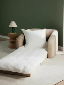 Beige slaapfauteuil Eliot