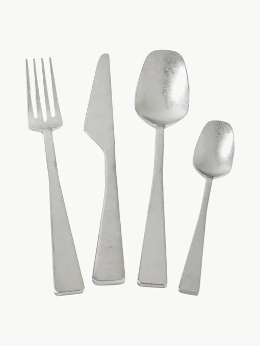 Bestekset Zest met stonewashed oppervlak, 6 personen (24-delig)