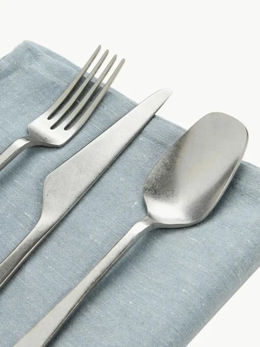 Bestekset Zest met stonewashed oppervlak, 6 personen (24-delig)
