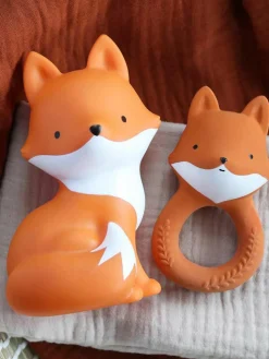 Bijtring Fox van natuurlijk rubber