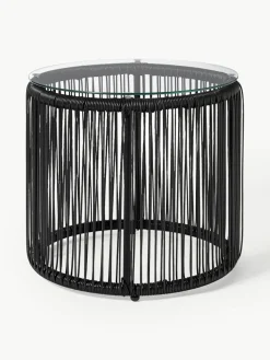 Bijzettafel Bahia van kunststoffen vlechtwerk
