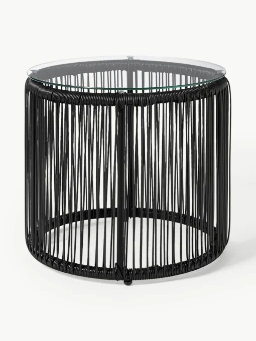 Bijzettafel Bahia van kunststoffen vlechtwerk