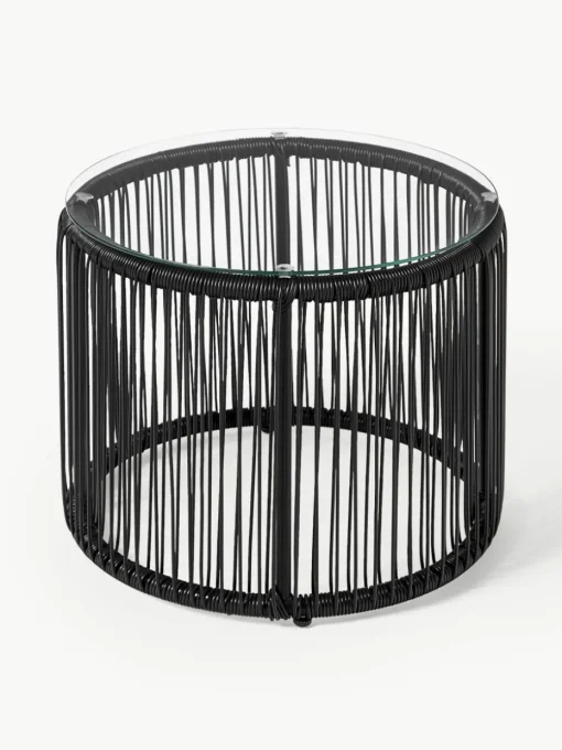 Bijzettafel Bahia van kunststoffen vlechtwerk
