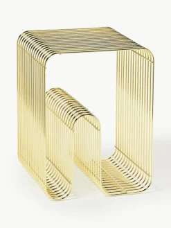 Bijzettafel Curve met tijdschriftenvak