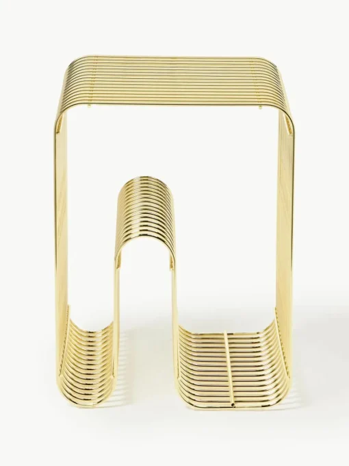 Bijzettafel Curve met tijdschriftenvak