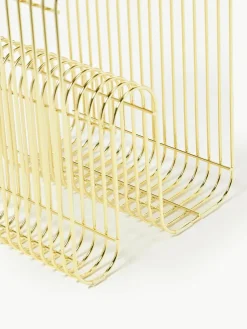 Bijzettafel Curve met tijdschriftenvak