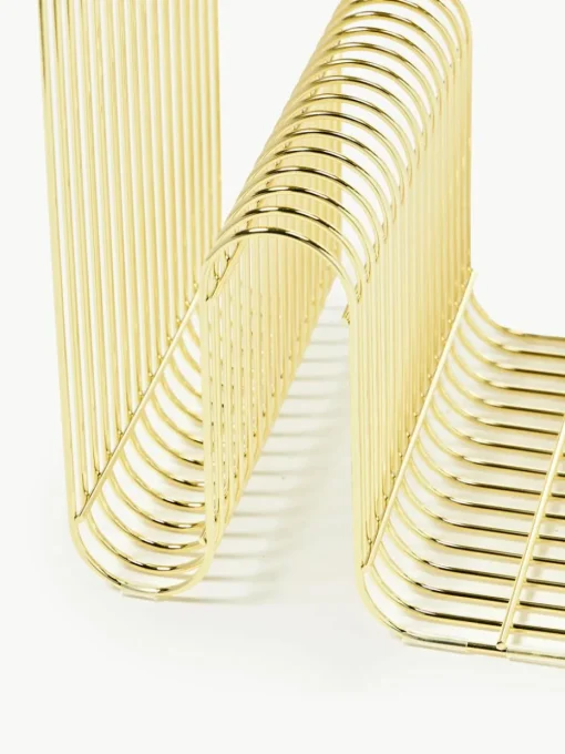 Bijzettafel Curve met tijdschriftenvak