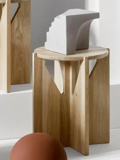 Bijzettafel Future van eikenhout