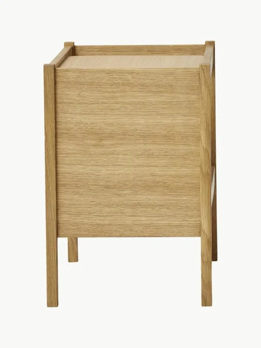 Bijzettafel Journal van eikenhout