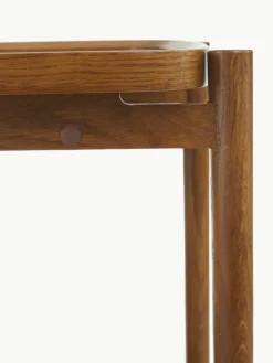 Bijzettafel Tony van eikenhout, donker gebeitst