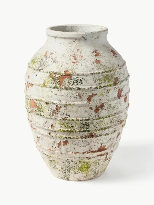 Bloempot Porto van beton, H 52 cm