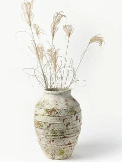 Bloempot Porto van beton, H 52 cm