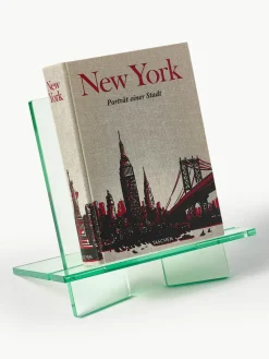 Boekenstandaard Crystal, B 27 x H 25 cm