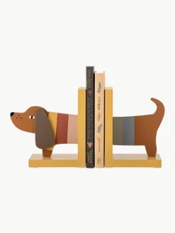 Boekensteun Charlie van hout, 2-delig
