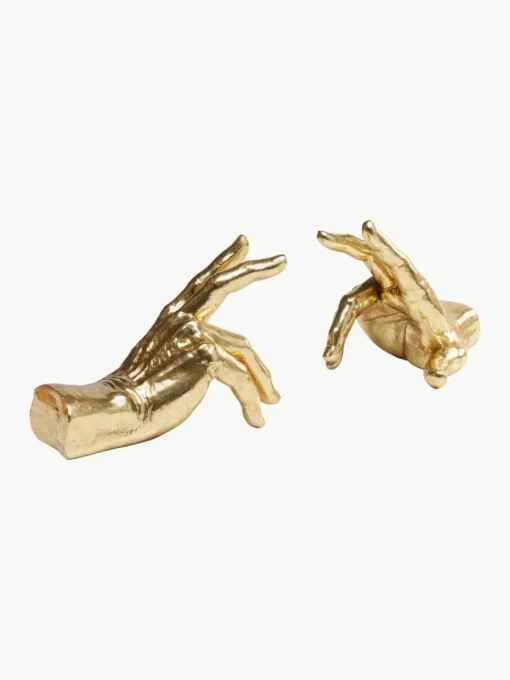 Boekensteun Holding Fingers, set van 2