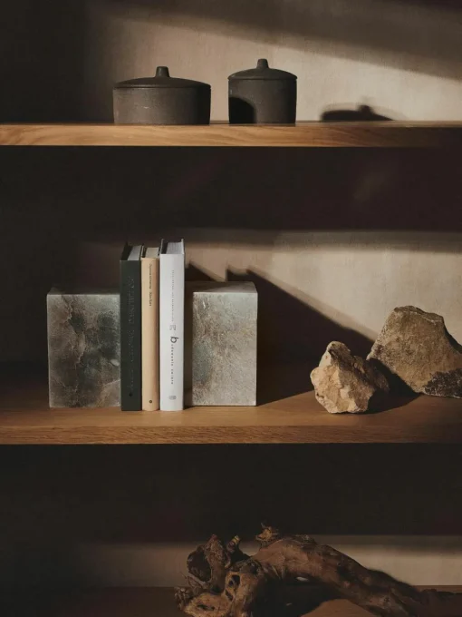 Boekensteun Nell, 2 stuks
