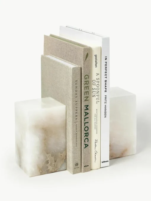 Boekensteun Nell, 2 stuks