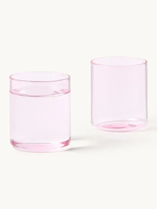 Borrelglaasjes Torino uit borosilicaatglas, 2 stuks