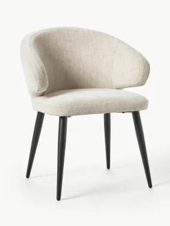 Bouclé armstoel Celia
