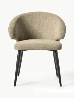 Bouclé armstoel Celia
