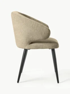 Bouclé armstoel Celia