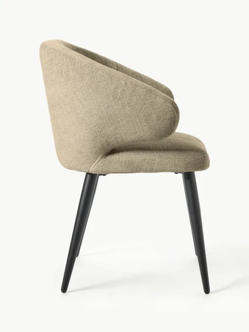 Bouclé armstoel Celia