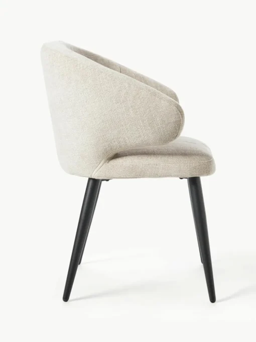 Bouclé armstoel Celia