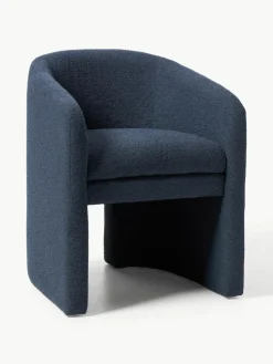 Bouclé armstoel Mairo