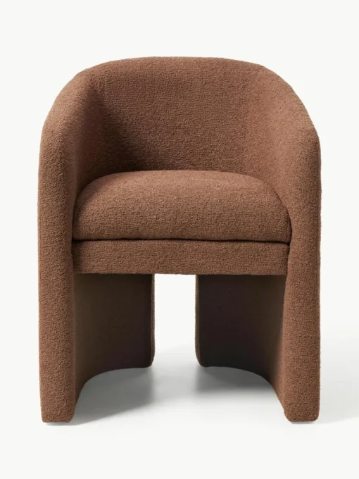 Bouclé armstoel Mairo