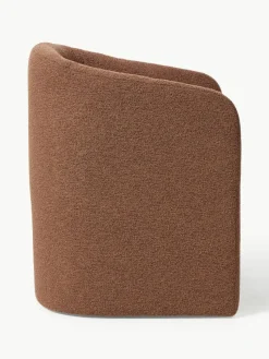 Bouclé armstoel Mairo