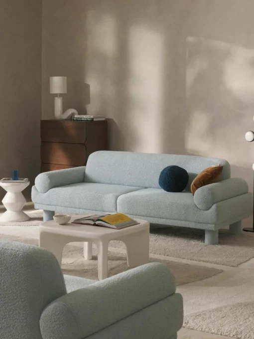 Bouclé bank Lilo (3-zits)