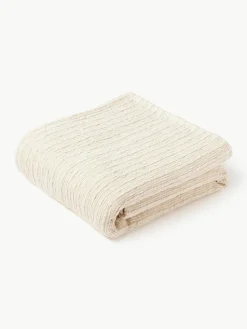 Bouclé bedsprei Thomassin