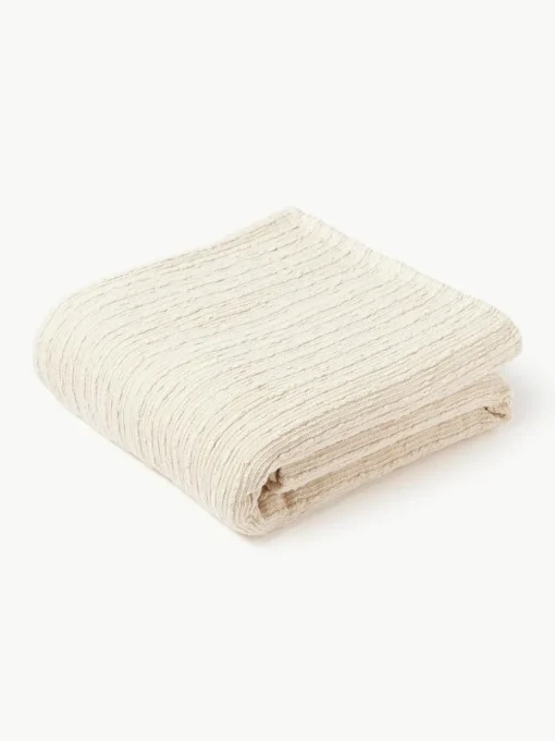 Bouclé bedsprei Thomassin