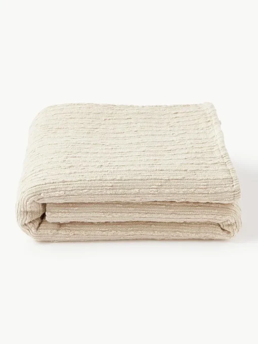 Bouclé bedsprei Thomassin