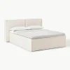Bouclé boxspring bed Lennon